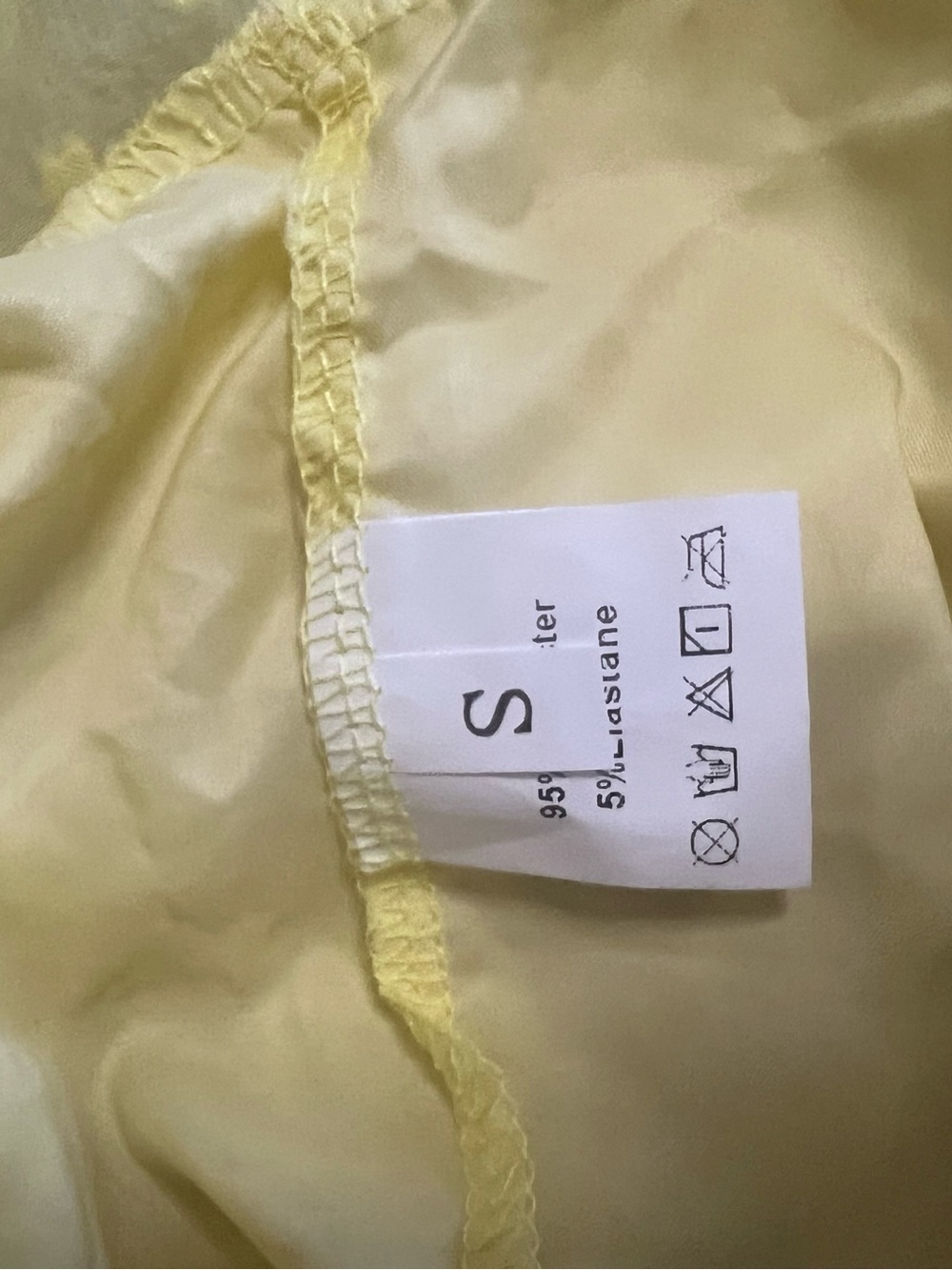 Sunny Yellow Ruffled Mini Dress - Picture 10 of 11